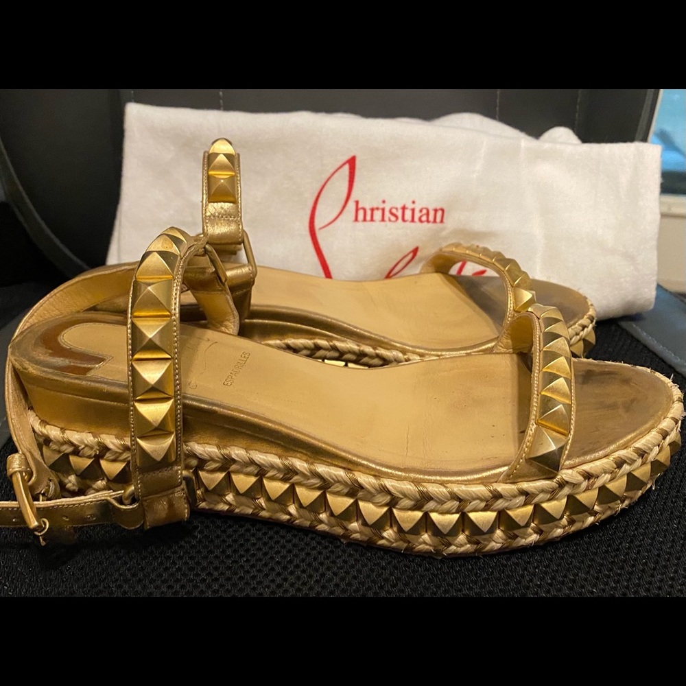 Christian Louboutin Espadrilles Cataclou 36 Authen